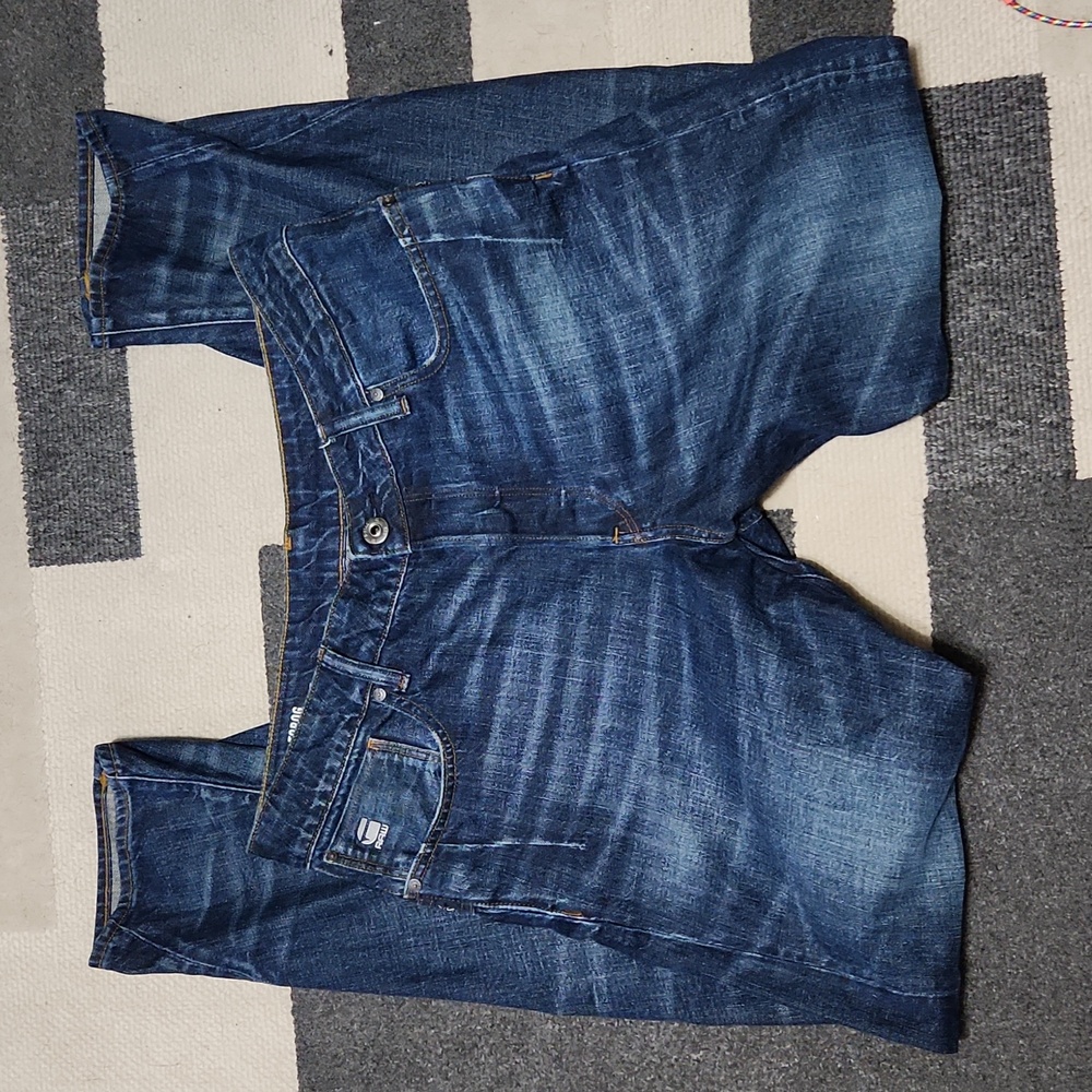 G-Star Raw Tobag 3D Relaxed Tapered Fit Zipper Pocket Jeans
